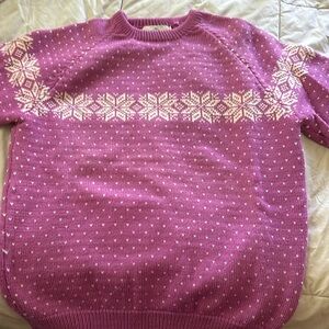 Wool ski sweater. (Dry cleaning required) Purchased in Vermont.